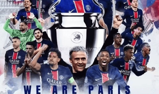 欧冠巴黎5-0国米，首夺欧冠冠军当谢姆巴佩？杜埃关键性第一