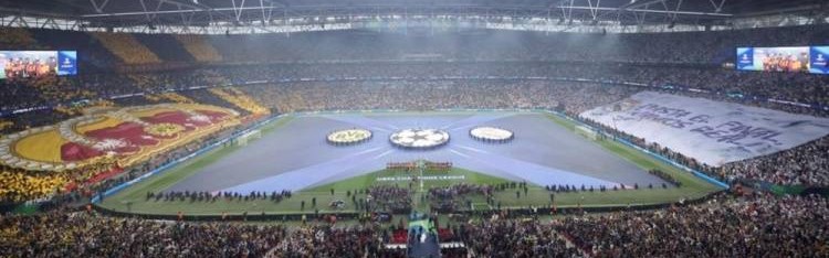 欧足联公布欧冠决赛门票分配：两队各1.8万张，最低70欧一档950欧