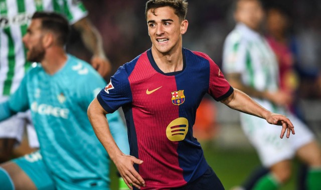 西甲-费兰助攻加维破门 巴萨主场1-1贝蒂斯4分领跑联赛