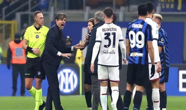 放弃争冠？国米末轮联赛上8名替补，无言抗议，只为被黑掉10分